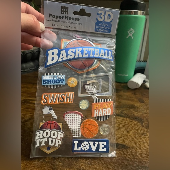 Paper House Productions Sports/Prom 3D sticker bundle!! All new! - Picture 2 of 13
